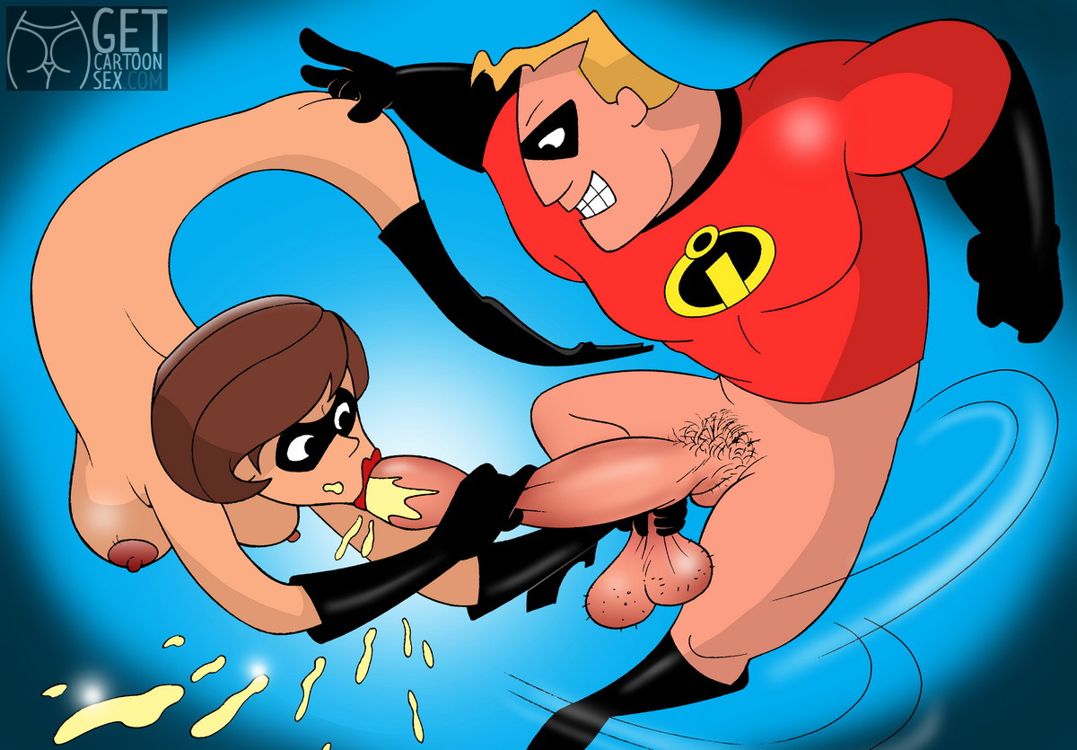 1200px x 835px - Elastigirl Blows Mr. Incredible - Get Cartoon Sex