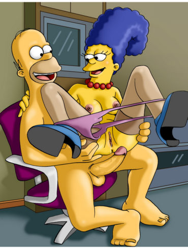 Homer and Marge Simpson Sex