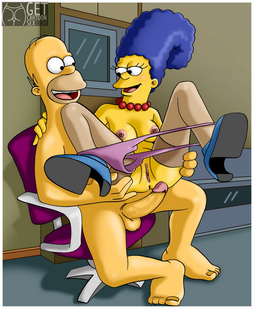 Homer and Marge Simpson Sex - Get Cartoon Sex.