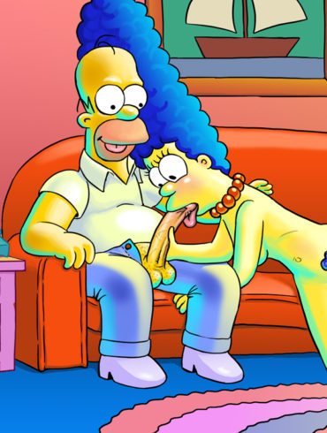 Marge Simpson Blows Homer