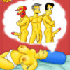 Topless Marge Simpson Dreams of Dicks