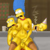 Marge Cucks Homer with Moe