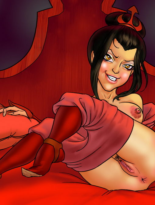 Princess Azula Flames up Her Shaved Pussy