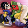 Toon Porn: Robin and Raven Sex