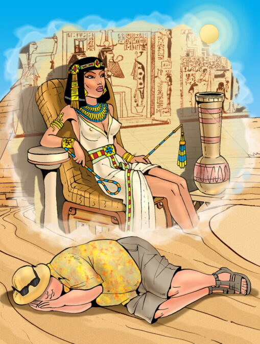 Bruce Bond Thinking about Cleopatra